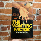 The Wanting Factor - Gene DeWeese - 1980 1st Playboy Paperbacks