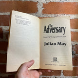 The Adversary - Julian May - 1985 Ballantine Books Paperback - Michael Whelan Cover
