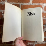 NISA: The Life and Worlds of a !Kung Woman - Marjorie Shostak -  1983 Vintage Books Paperback - Blue Font on Spine