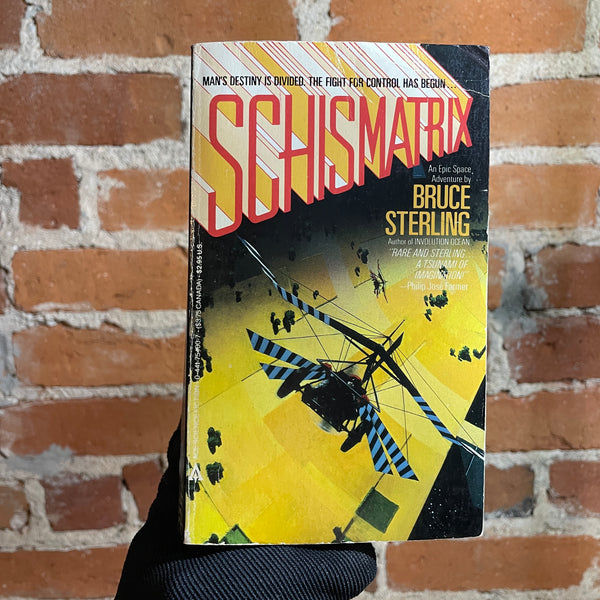 Schismatrix - Bruce Sterling - 1986 Ace Books Paperback