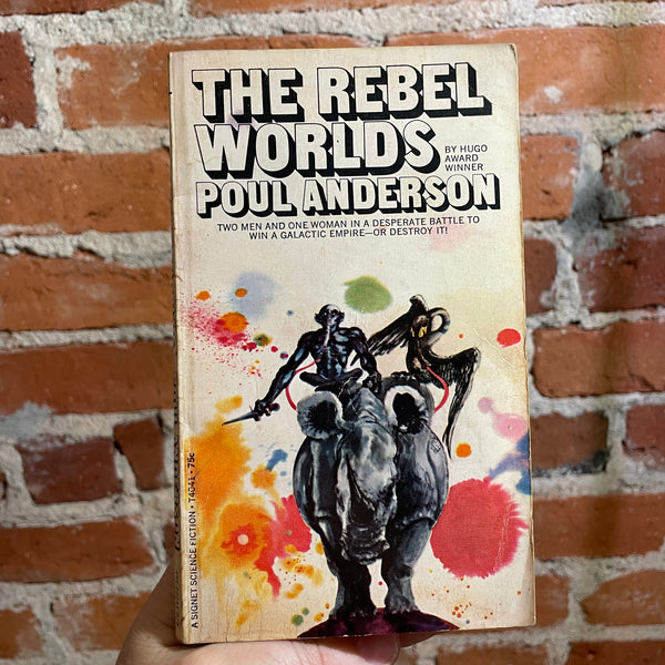 The Rebel Worlds - Poul Anderson - 1969 1st Signet Books Paperback