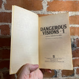 Dangerous Visions 1 & 2 - Edited by Harlan Ellison - Paperback Bundle - Don Punchatz Covers