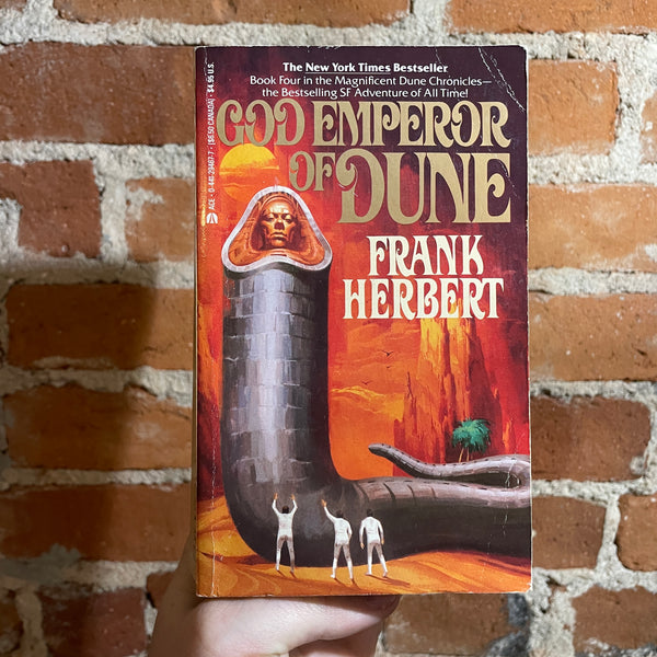 God Emperor of Dune - Frank Herbert 1987 Berkley Books Paperback
