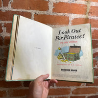 Look Out For Pirates! - Iris Vinton - 1961 Random House Hardback - Ex Libis Edition