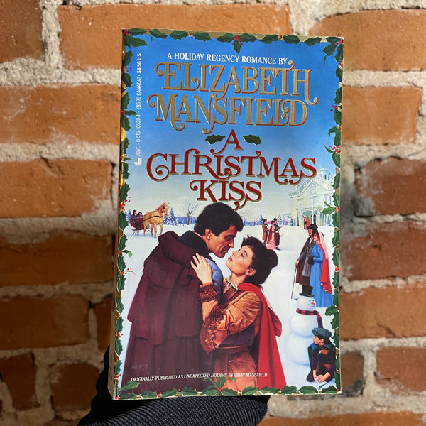 A Christmas Kiss - Elizabeth Mansfield - 1990 Jove Books Paperback