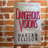 Dangerous Visions #1 - Edited by Harlan Ellison - Rare 1983 Leo and Diane Dillon Illustrated Trade Paperback