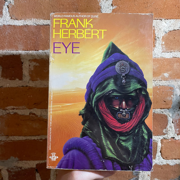 Eye - Frank Herbert - 1985 Berkley Books Paperback Edition - Jim Burns Cover Art/Illustrations