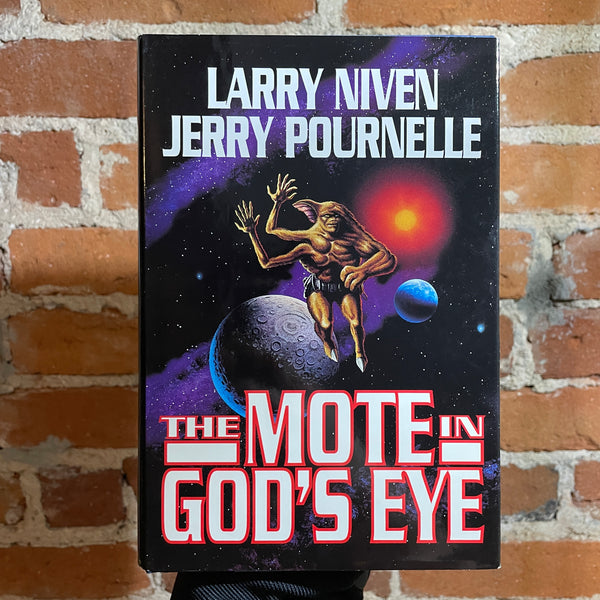 The Mote In God’s Eye - Larry Niven & Jerry Pournelle - 1974 Simon & Schuster Hardback - Lee MacLeod Cover