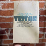 Triton - Samuel R. Delany - 1976 Bantam Books Paperback - Mitchell Hooks Cover