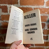 Killer - David Drake / Karl Edward Wagner - 1985 Baen Books Paperback - Patrick Turner Cover