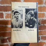 Conundrum: From James to Jan - An Extraordinary Personal Narrative of Transsexualism - Jan Morris 1974 Harcourt Brace Jovanovich, Inc. Hardback