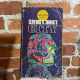 City - Clifford D. Simak - 1952 Ace Books Paperback - Davis Meltzer Cover