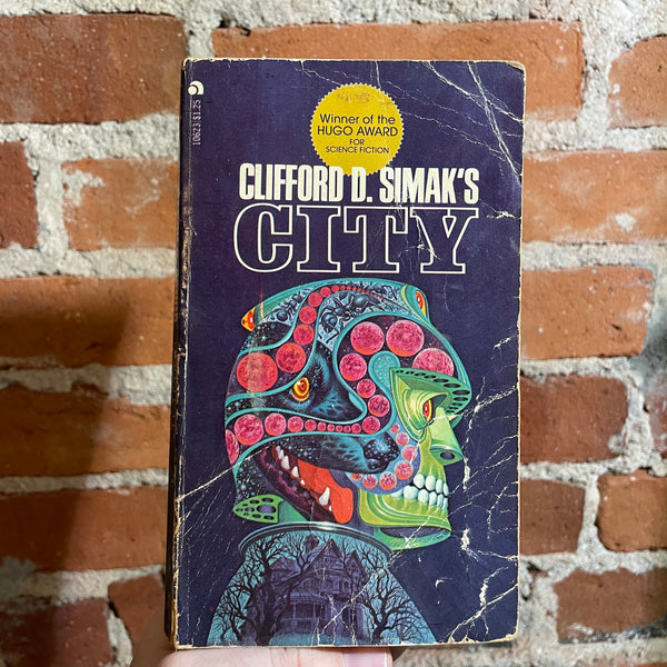 City - Clifford D. Simak - 1952 Ace Books Paperback - Davis Meltzer Cover