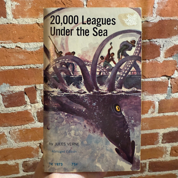 20,000 Leagues Under the Sea - Jules Verne - 1972 2nd Scholastic Books Paperback