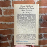 Confessions of an English Opium Eater and Other Writings - Thomas De Quincey - 1966 1st Signet Books Paperback