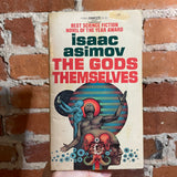 The Gods Themselves - Isaac Asimov - 1973 Fawcett Crest Paperback - Charles Moll Cover