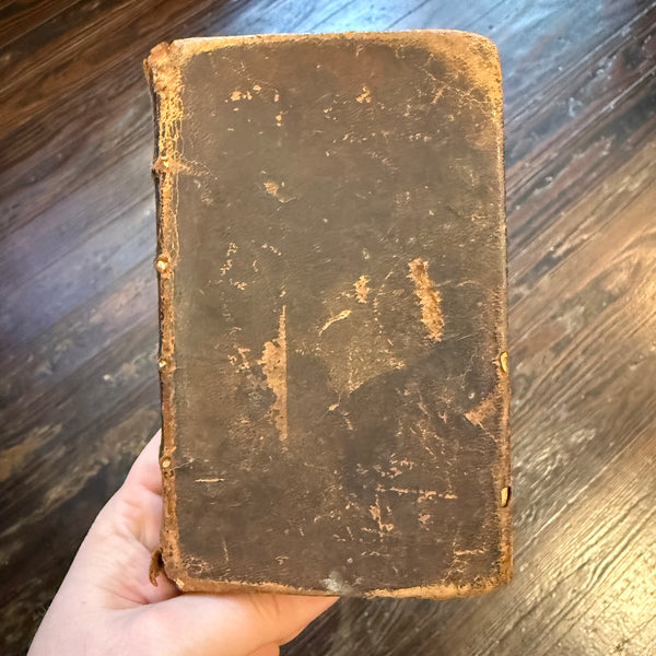 The Communicant’s Companion; or, Instructions and Helps for the Right Receiving of the Lord’s Supper - Matthew Henry - 1747 Glasgow Antique Leatherbound Religious Manual