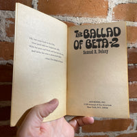 The Ballad of Beta-2 - Samuel R. Delany / Emil Petaja 1965 Ace Double Paperback - Ed Valigursky Cover