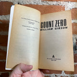 Count Zero (Sprawl #2) - William Gibson - 1987 Ace Paperback Foil Embossed