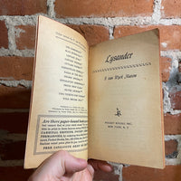 Lysander - F. van Wyck Mason - 1957 3rd Pocket Books Paperback - James Meese Cover