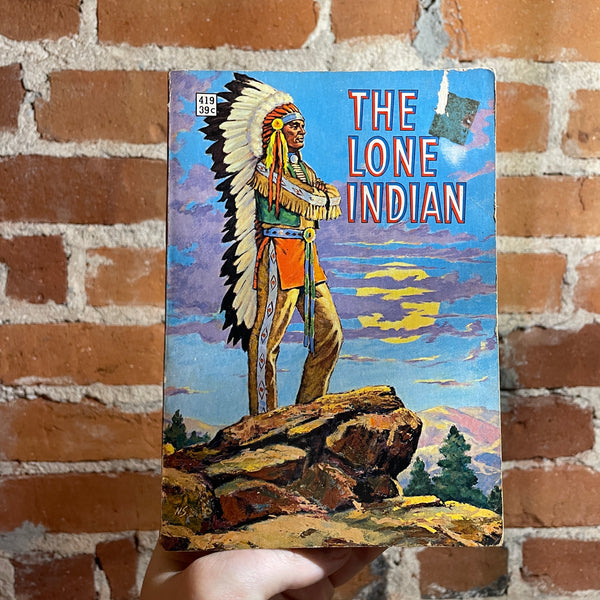 The Lone Indian - James A. Braden - The Saalfield Publishing Company Paperback