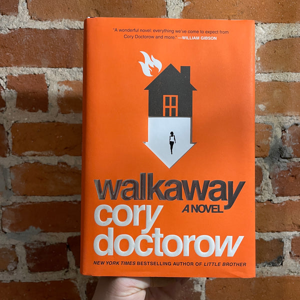 Walkaway - Cory Doctorow - 2017 1st Tor Books Hardback Ex Lib