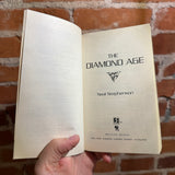 The Diamond Age - Neal Stephenson 1996 Bantam Books Paperback - Bruce Jensen Cover