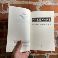 Freeware - Rudy Rucker - 1997 Avon Books Trade Paperback - Raquel Jaramillo Cover