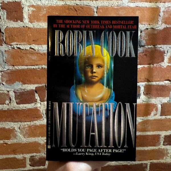 Mutation - Robin Cook - 1990 Berkley Books Paperback - Don Brautigam Cover