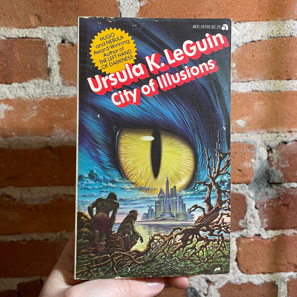 City of Illusions - Ursula K. Le Guin -1967 Ace Books Paperback - Alex Ebel Cover