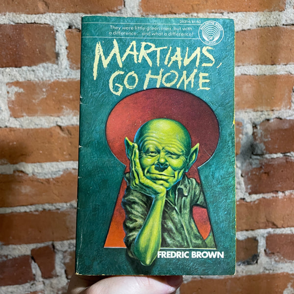 Martians, Go Home - Fredric Brown - 1976 Ballantine Books Paperback - Frank Kelly Freas Cover