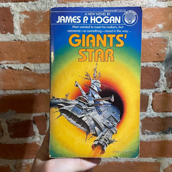 Giant’s Star - James P. Hogan - 1981 Ballantine Books Paperback - Darrell K. Sweet Cover