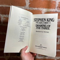 The Drawing of the Three - Stephen King - 1987 Illustrated New American Library Softcover Dark Tower #2