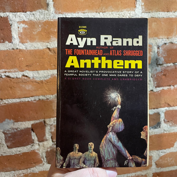 Anthem - Ayn Rand - 1961 - 1st printing Signet paperback