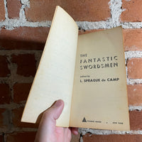 The Fantastic Swordsmen - Edited by L. Sprague de Camp - 1967 Pyramid Books Paperback - Lovecraft, Moorcock, Bloch + more!