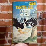 Night’s Master - Tanith Lee - 1978 1st Illustrated Daw Books Paperback - George Barr Cover