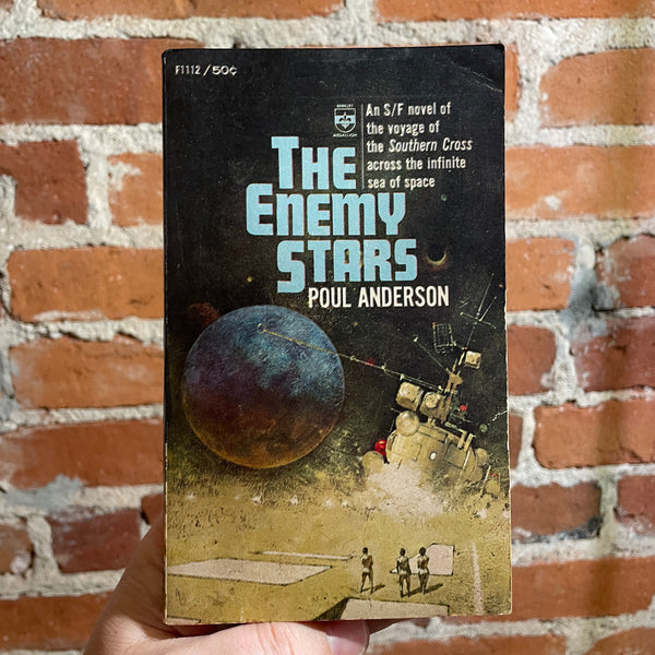 The Enemy Stars - Poul Anderson - 1965 Berkley Medallion Paperback - Jerome Podwil Cover