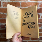 The Damnation Game - Clive Barker - 1990 Charter Books Paperback - Marshall Arisman Cover