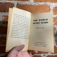 The World Jones Made - Philip K. Dick 1956 Ace Books Paperback