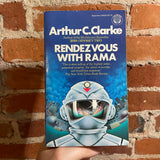 Rendezvous with Rama - Arthur C. Clarke - 1988 Ballantine Books Paperback Ed. - Stanislaw Fernandes Cover