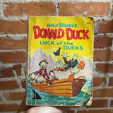Donald Duck: Luck of the Ducks - Carl Fallberg - 1969 Walt Disney A Big Little Books Softcover