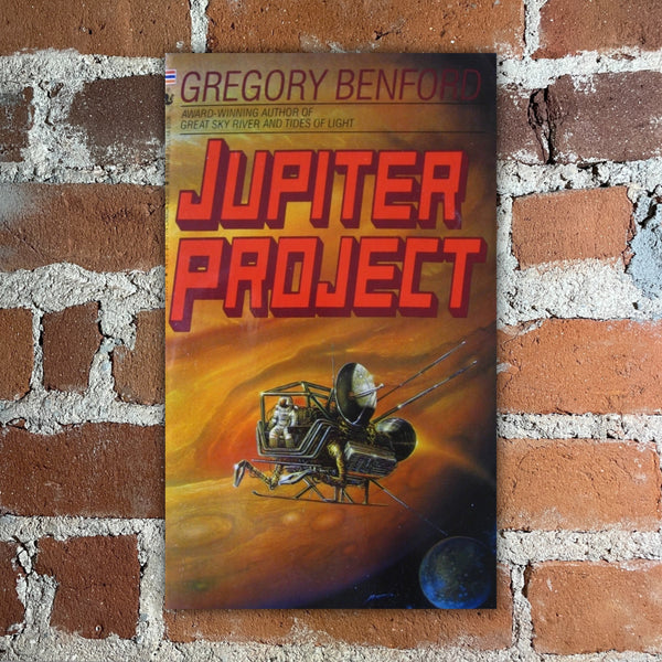 Jupiter Project - Gregory Benford - 1990 Bantam Books Paperback - Bob Eggleton Cover