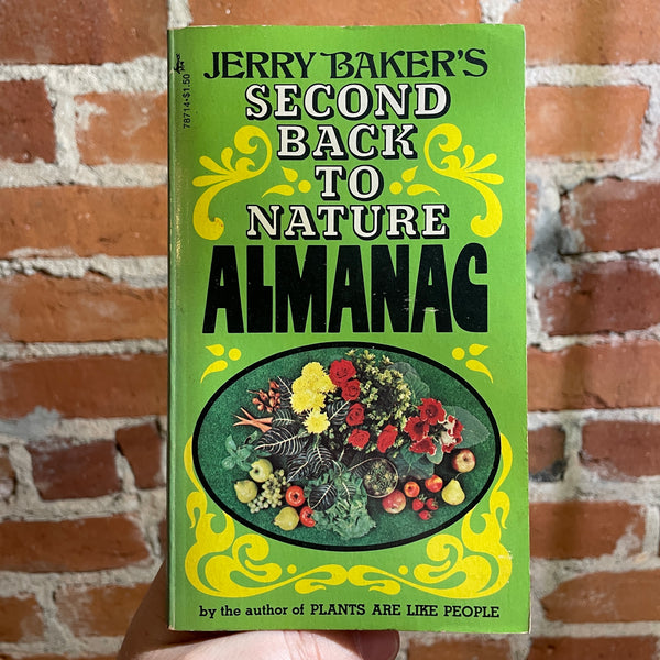 Jerry Baker’s Second Back to Nature Almanac - 1974 Pocket Books Paperback