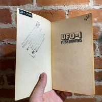 UFO-1 Flesh Hunters - Robert Miall - 1973 1st Vintage Paperback