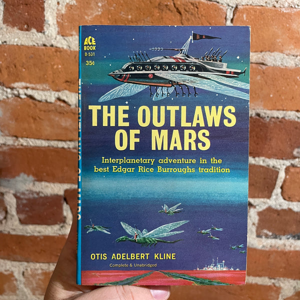 The Outlaws of Mars - Otis Adelbert Kline - 1962 Ace Books Paperback