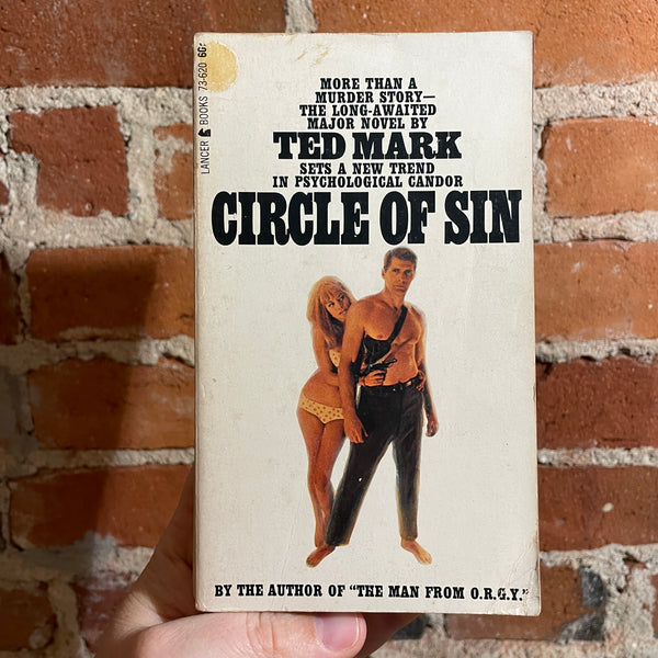 Circle of Sin - Ted Mark - 1967 Lancer Books Paperback
