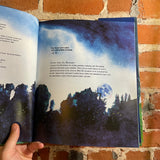 Midnight in the Cemetery: A Spooky Search-and-Find Alphabet Book - Cheryl Harness - 1999 SIGNED Hardback