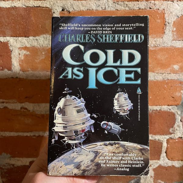 Cold As Ice - Charles Sheffield - 1993 Tor Books Paperback - Vincent Di Fate Cover