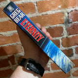 Eternity - Greg Bear - 1990 Warner Books Paperback - Bob Eggleton Cover