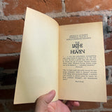 The Lathe of Heaven - Ursula K. Le Guin blue 1973 9th Avon Books Paperback PBS Cover